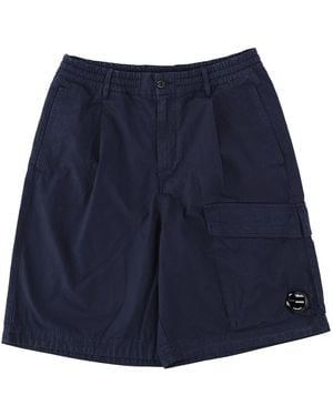 C.P. Company Solid Shorts - Blue