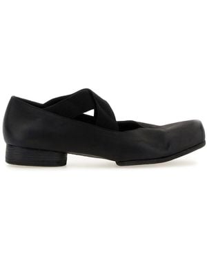Uma Wang Leather Ballerina - White