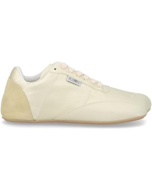 MM6 by Maison Margiela Satin Trainer - Natural