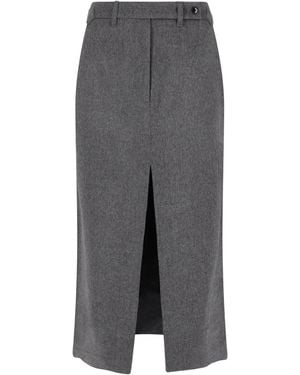 Co. Gonna A Tubino Sartoriale - Gray