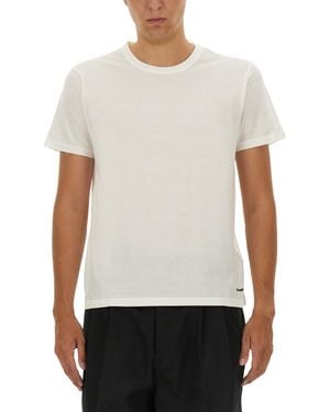 Jil Sander Classic Cotton T-Shirt - White