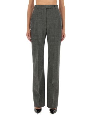 McQueen Wool Trousers - Grey