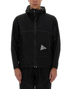 and wander 3L Ul" Jacket - Black