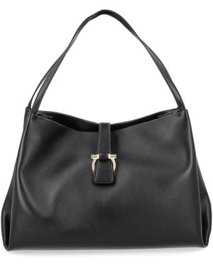 Ferragamo Large Tote Bag - Black
