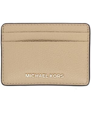 MICHAEL Michael Kors Portacarte Con Logo - Natural