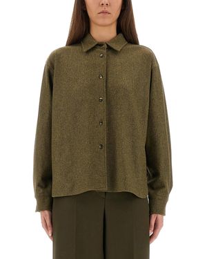 Max Mara Benaresi123" Wool Jacket - Green
