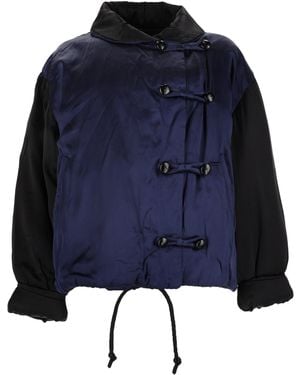 Isabel Marant Giacca Puffy Reversibile "Bleza" - Blue