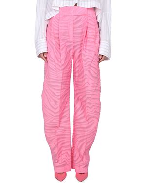 The Attico High Waist Mini Trousers - Pink