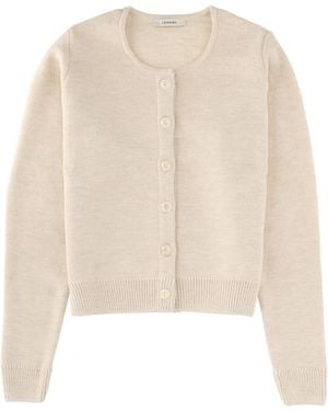 Lemaire Button-Front Cardigan - Natural