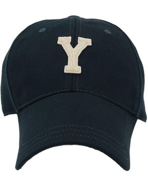 Saint Laurent Cappello Da Baseball "College Y" - Blue