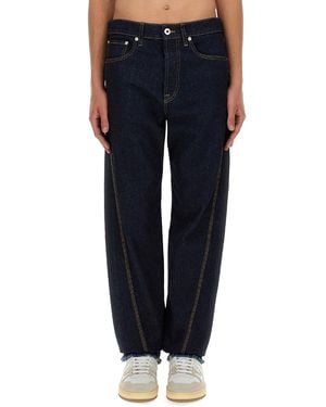Lanvin Twisted Fit Jeans - Blue