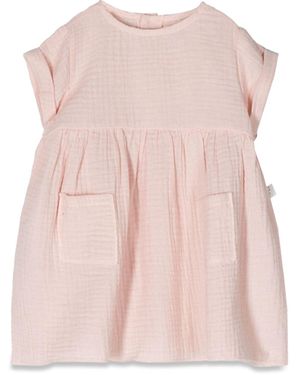 Teddy & Minou Dress With Pockets - Pink