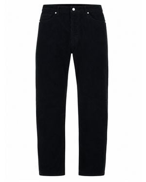FRAME Pantalone Modern Straight Corduroy - Blue