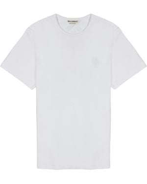 JW Anderson T-Shirt Con Logo Ricamato - White