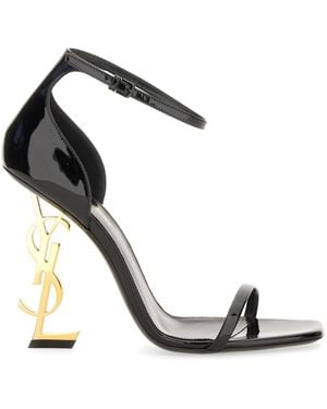 Saint Laurent Sandal "Opyum" - Metallic
