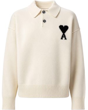 Ami Paris Polo - Natural