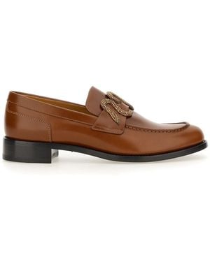 Rene Caovilla Morgana Loafer - Brown