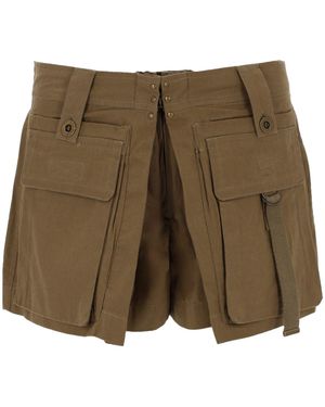Isabel Marant Shorts "Barta" - Natural