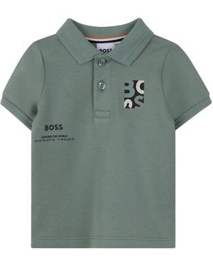 BOSS Polo A Maniche Corte - Green