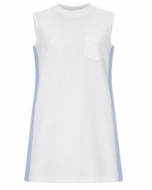 Sacai Abito Mini - White
