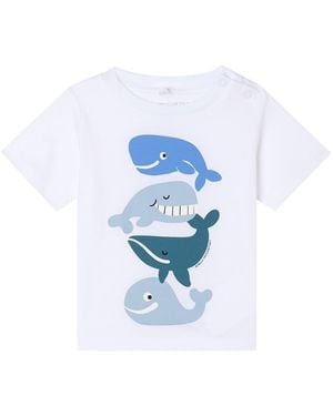 Stella McCartney Stella Mc Cartney "Sealife" T Shirt - Blue