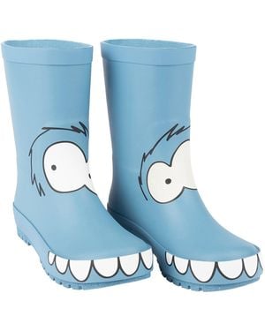 Stella McCartney Stella Mc Cartney "Face" Boots - Blue