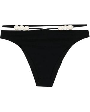 Magda Butrym Pearl Bikini Bottom - Black