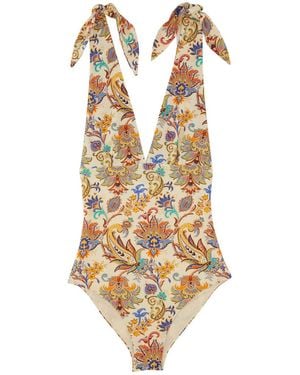 Etro Paisley Swimwear - Metallic