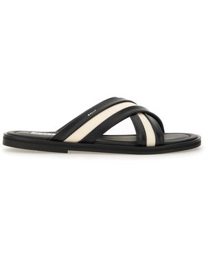 Bally Sandalo Slide "Gherry" - Nero