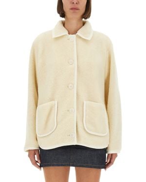 A.P.C. A. P.C. Blouson Jacket "Estelle" - Natural