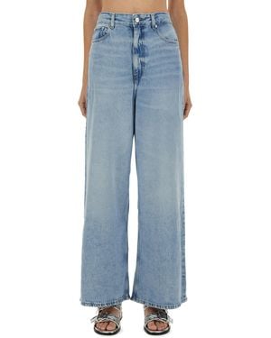 Ganni Jeans Baggy - Blue