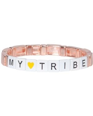 LABEL K Elastic Bracelet With Block - Multicolor