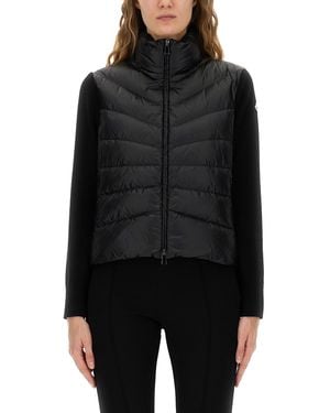 Moncler Padded Cardigan - Black