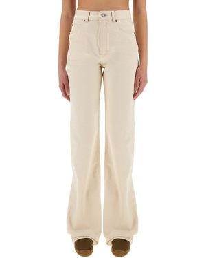 Saint Laurent 70S Denim Jeans - Natural