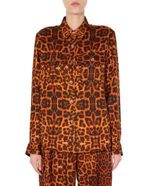 Dries Van Noten Caffy Shirt - Orange