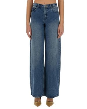 MICHAEL Michael Kors Wide-Leg Jeans - Blue