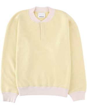 Isabel Marant Felpa "Mathias" - Natural