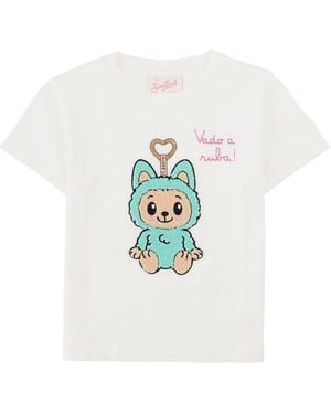 MC2 Saint Barth T-Shirt Con Stampa - White