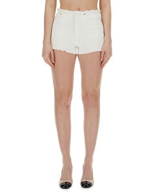 MICHAEL Michael Kors Denim Shorts - White