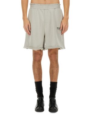Helmut Lang Shorts "Postcard" - Grigio