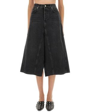 Haikure "Stacy" Midi Skirt - Black