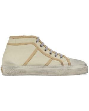 Dolce & Gabbana Lace Up Trainers - Natural