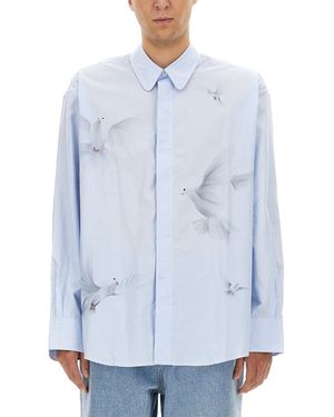 3.PARADIS Camicia "Freedom" - Blu