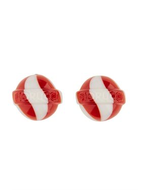 Fiorucci Orecchini "Lollipop" - Rosso