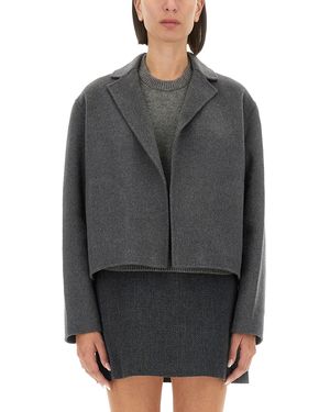 Theory Giacca Cropped - Grigio