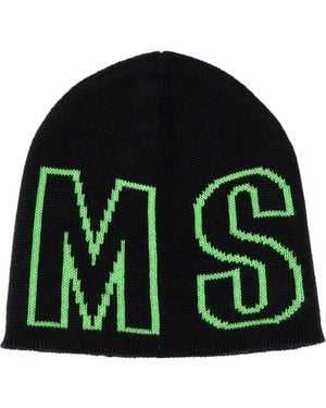 MSGM Cappello uomo altri materiali - Verde