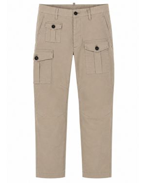 DSquared² Pantalone "Sexy Cargo" - Natural