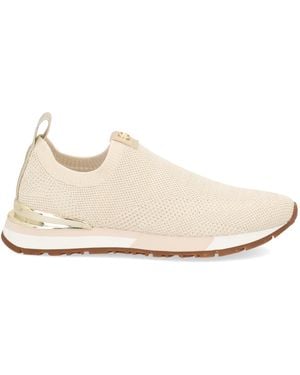 MICHAEL Michael Kors "Nova" Slip-On Trainer - Natural