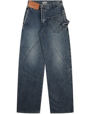 JW Anderson Jethestanens With Paint Logo - Blue