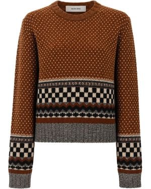 Golden Goose Maglia "Journey" - Brown